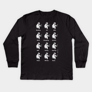 THE NEW NORMAL Kids Long Sleeve T-Shirt